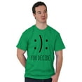 thumbnail image 5 of You Decide Happy Sad Emoticon Cute Men's Graphic T Shirt Tees Brisco Brands X, 5 of 6