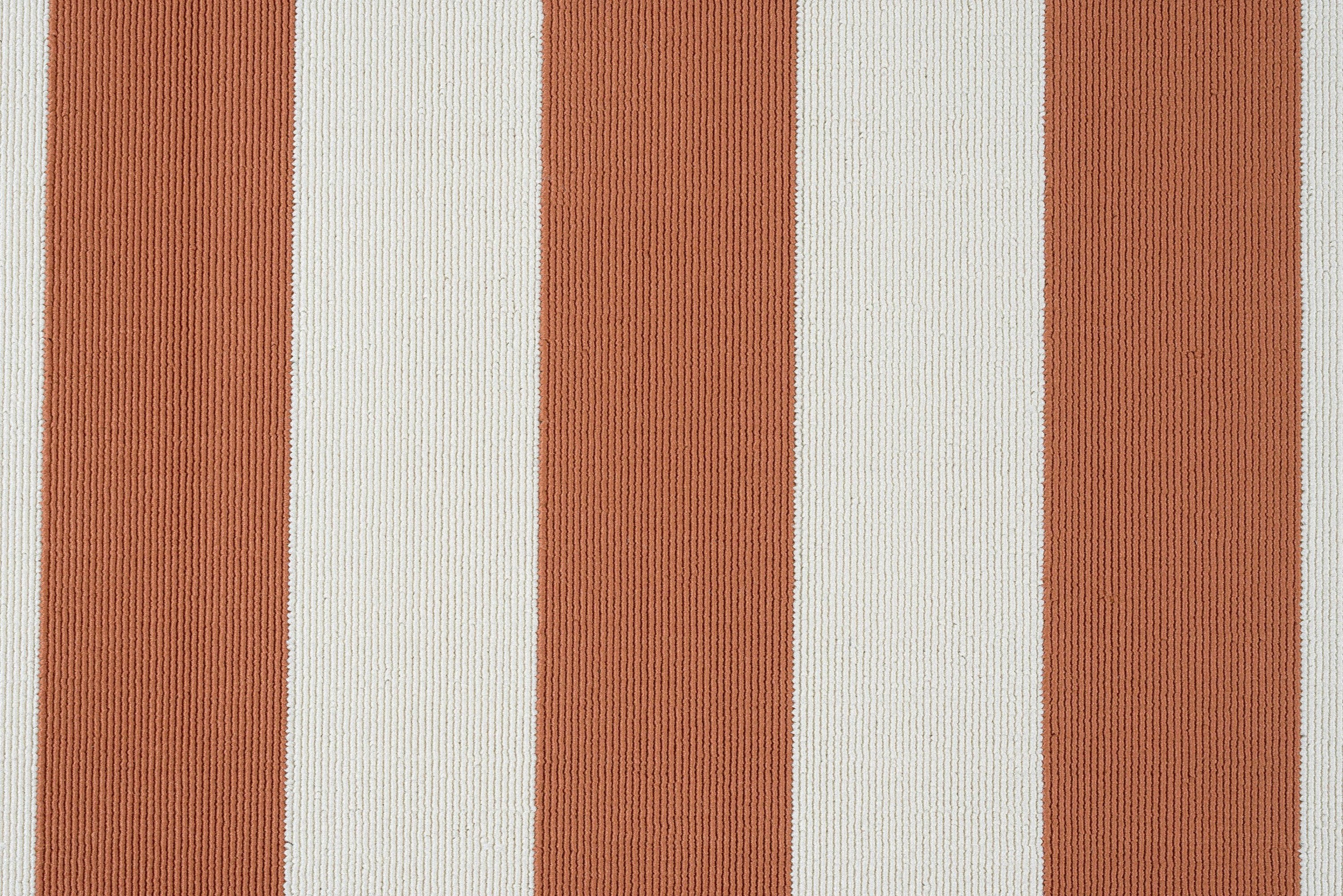 5x8 Water Resistant, Indoor Outdoor Rugs for Patios, Front Door Entry, Entryway, Deck, Porch, Balcony | Outside Area Rug for Patio | Terra, Stripe | Size: 5'3'' x 7'3''