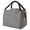D-Gray, variant on Kyusrd Lunch Box Insulated Reusable Portable Stripe oxford clothLunch Bag With Zipper and Hand Held Leakproof cooler Bag for Work Lunches Outdoor Picnics Lunch Box for Women Men