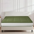 thumbnail image 2 of MAXYOYO 8 inch Futon Mattress,Super Thick Floor Mattress Japanese Futon Bed,Green,Full, 2 of 8