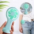 Jrocdr Summer Portable Handheld Mini Fans USB Battery Operated Small