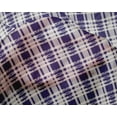 thumbnail image 4 of oneOone Silk Tabby Fabric Check Kasuri Print Fabric By The Yard 42 Inch Wide, 4 of 4