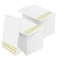 thumbnail image 2 of SKMOO 100 Pack Paper Hand Towels for Bathroom Guest Towels Soft Absorbent Paper Napkins Disposable Dinner Napkins Plates Party Supplies Decorative Kitchen Parties Events Guestrooms Restrooms, 2 of 20