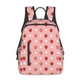 thumbnail image 1 of Disketp Strawberries Mochila Ligera e Impermeable, Mochila de Día Resistente para Viajes, Senderismo y Uso Diario para Hombre y Mujer, 1 of 7