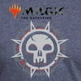thumbnail image 3 of CafePress - Magic Black Mana Symbol T Shirt - Mens Tri-blend T-Shirt, 3 of 4