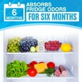 thumbnail image 4 of NonScents Refrigerator Deodorizer - Odor Eliminator for Fridge & Freezer - Outshines Baking Soda, 4 of 7
