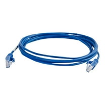 C2G 4ft Cat6 Ethernet Cable - Slim - Snagless Unshielded (UTP) - Blue - Patch cable - RJ-45 (M) to RJ-45 (M) - 1.22 m - UTP - CAT 6 - molded, snagless - blue