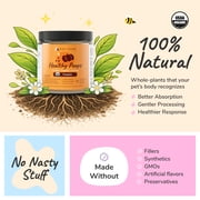 kin+kind Organic Healthy Poops Supplement for Dogs & Cats (Medium) - 4 oz
