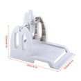 thumbnail image 2 of Tomshine Label Holder for Desktop Thermal Label Printer 2 in 1 Rolls & Fan-Fold Stack Labels Shipping Package Sticker Dispenser Detachable for Delivery Supermarket Retail Store, 2 of 7