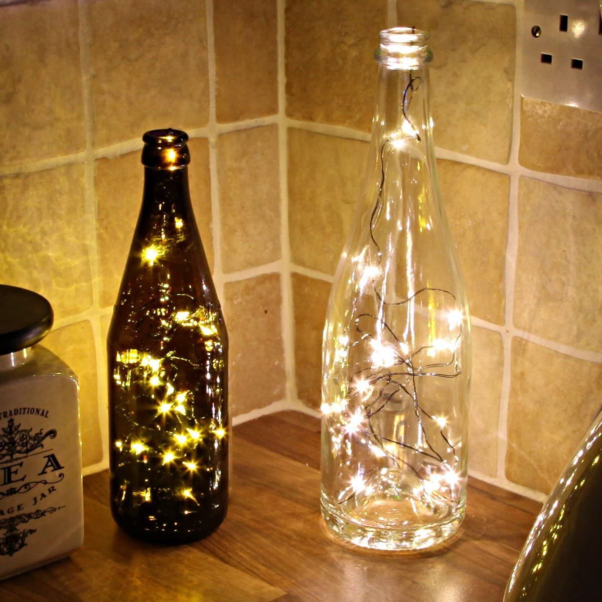 5M Led String Lights Mini Battery Powered Copper Wire Starry Fairy Lights for Bedroom Parties Wedding Christmas