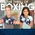 thumbnail image 4 of Franklin Sports Kids Boxing Gloves Set - Future Champs Youth Training Boxing Gloves for Kids Ages 5-8 - 6 Ounce Kids Boxing Training Gloves for Boys + Girls - Red + Blue Pair, 4 of 10