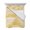 Yellow, Mustard, White, variant on Quilts Twin-XL Size Bedding Set, Palm Leaves Burnt Orange Lightweight Quilted Comforter, Summer Botanical Coastal Tropical Soft Bedspread Coverlet with Pillow Covers for All Season, 68" x 98"