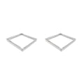 thumbnail image 4 of Guardoinrt Silver Wind At Bay Stainless Steel Windshield For Outdoor Stoves Easy To Clean Foldable Windshield 2Set, 4 of 6