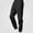 Black, variant on HOMADLES Men's and Big Men's Casual Joggers Pants Quick Dry Loose Fit Sports Pants Solid Color Side Pocket Athletic Pants Khaki Size L
