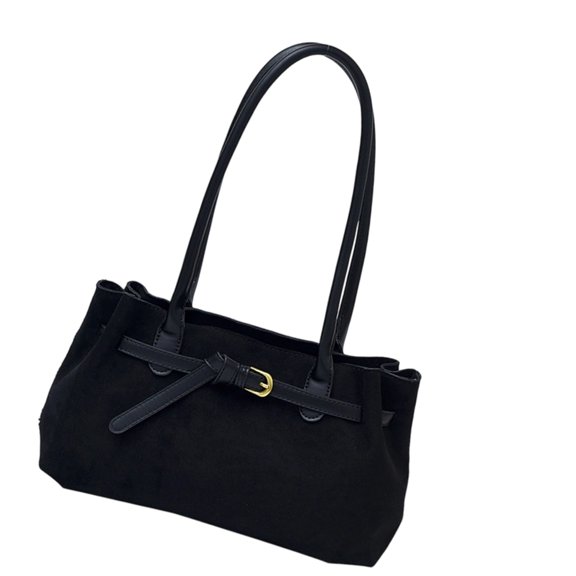 Elegant Underarm Purse Vintage Styles Evening Bag Soft Suedes Shoulder Bag With Spacious Interior Compartment for Women