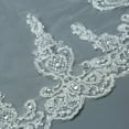thumbnail image 6 of YAOLAN Bridal White Wedding Veil 118" Lace Appliques Edge Wedding Veil Accessories, 6 of 6