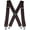 Brown, variant on 2Inch Men's Heavy Duty Suspenders with Strong Clips Adjustable X-Back for Work Jeans
