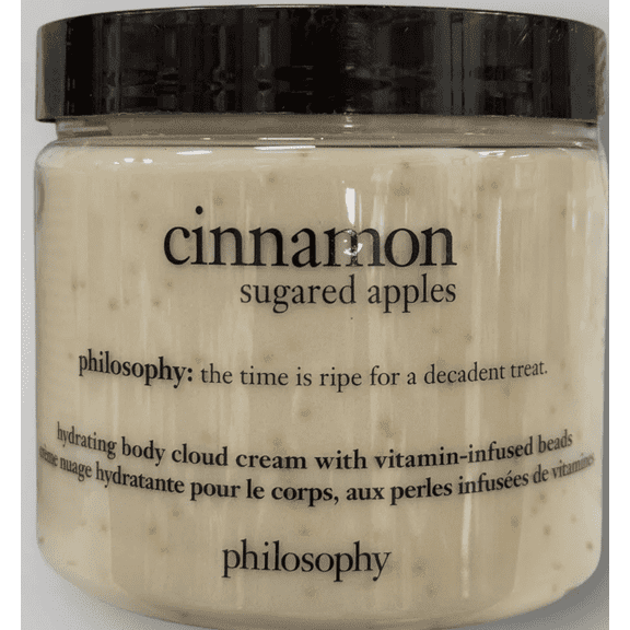 Philosophy Cinnamon Sugared Apples Hydrating Body Cloud Cream, 16 oz