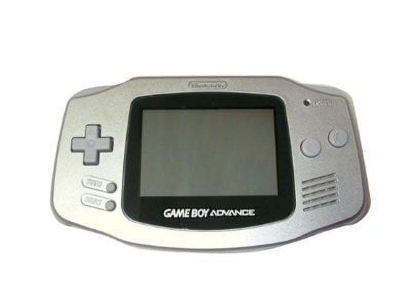 GameBoy Advance System Platinum Silver - Limited Edition