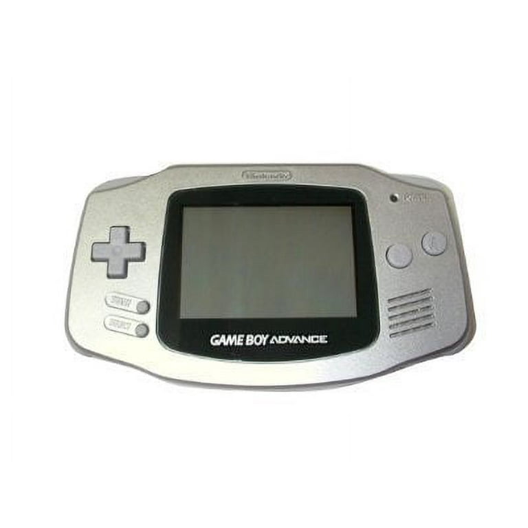Game Boy Advance Platinum Silver 