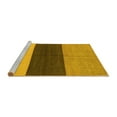 thumbnail image 2 of Ahgly Company Machine Washable Indoor Rectangle Abstract Yellow Contemporary Area Rugs, 7' x 9', 2 of 4
