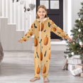 thumbnail image 6 of Vzayyk 4T-14Y Size Aviliable Cozy One-Piece Footless Sleeper Pajama Pumpkin and Bats, 6 of 8