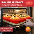 Silicone Muffin Top Pans for Baking 4inch Jumbo Size, Perfect Results
