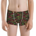 thumbnail image 5 of Yiaed Doodle Barbeque 1 Print Boys' Boxer Briefs Cotton Casual Stretch Comfort Boys Boxers - Kids Boxer Briefs Underwear for Boys (6-18)-Small, 5 of 5