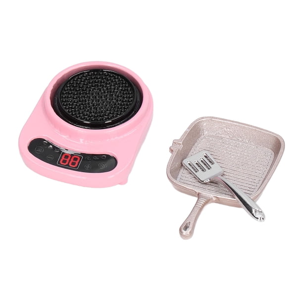 Utensilios De Cocina En Miniatura Para Casa De Muñecas, Juego De Utensilios De Cocina Para Casa De Muñecas De Simulación De Aleación Estufa A Escala 1:12 Para Niños Para ANGGREK Otros