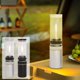thumbnail image 1 of Linterna de camping de gas para exteriores | Brillo ajustable | Cubierta de vidrio con alto contenido de borosilicato | Aleación de aluminio duradera | Diseño portátil | Negro | 6,14 x 1,49 pulgadas, 1 of 7