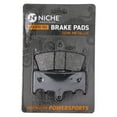 thumbnail image 1 of Niche Front Brake Pad Set for Suzuki Hayabusa Semi-Metallic Motorcycle 519-KPA2393D, 1 of 5