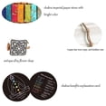 thumbnail image 1 of TOWED22 Bracelet de Perles Réglable en Cuir Chakra Wrap (Multicolore), 1 of 4