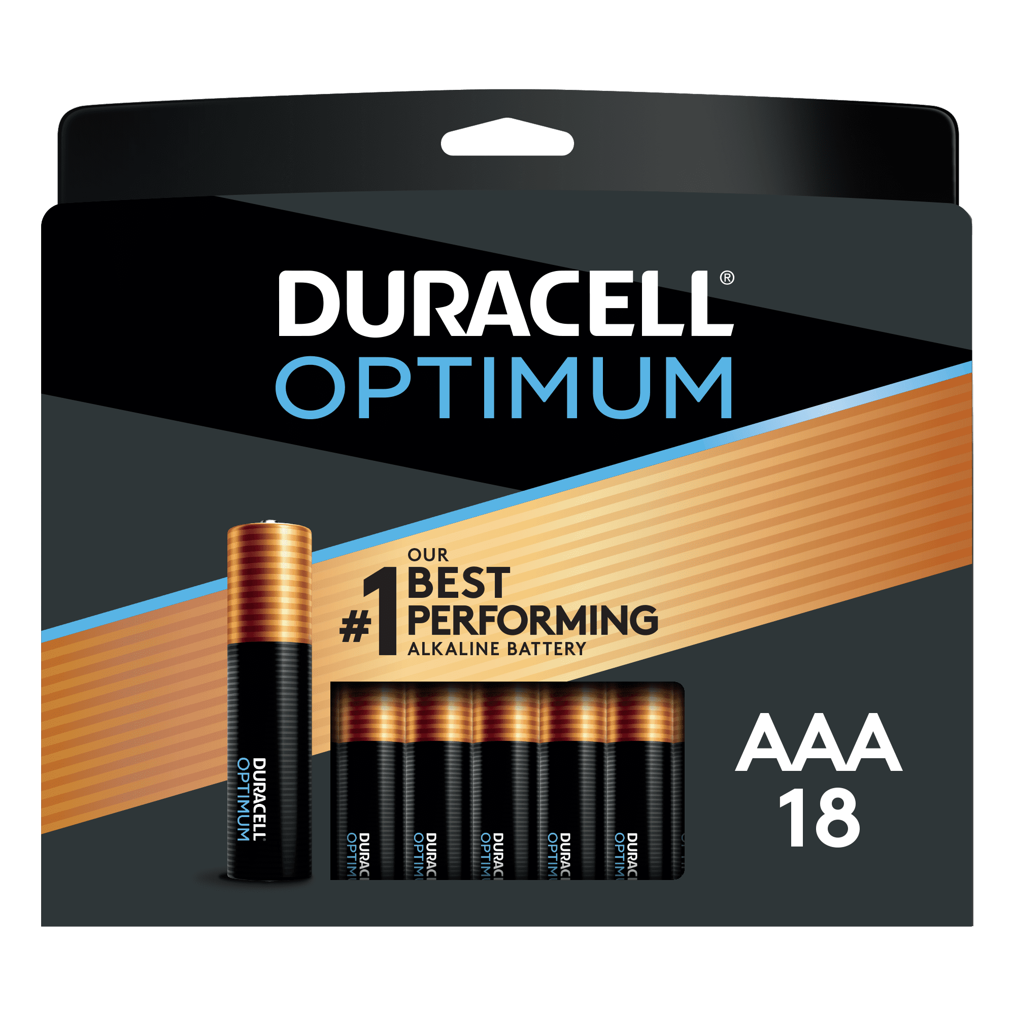 Duracell Optimum AAA Battery Triple A Batteries With Resealable 