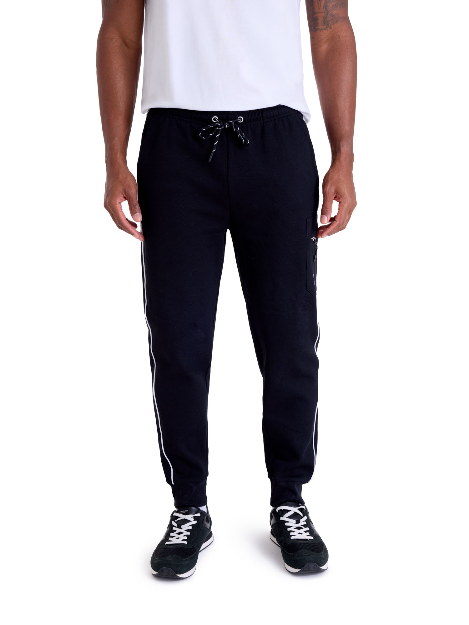 U.S. Polo Assn. Men's Modern Sport Jogger Pants with Piping
