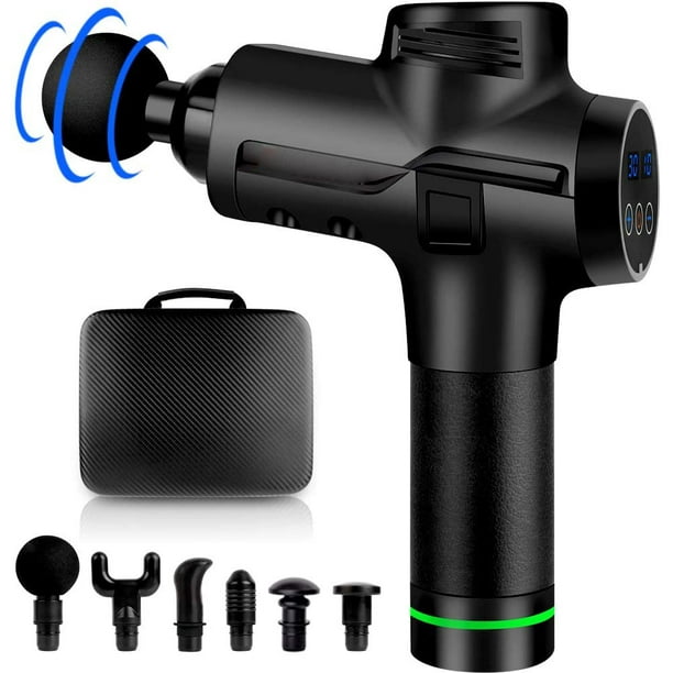 Percussion Massager, Handheld Cordless Deep Tissue Massage Gun for