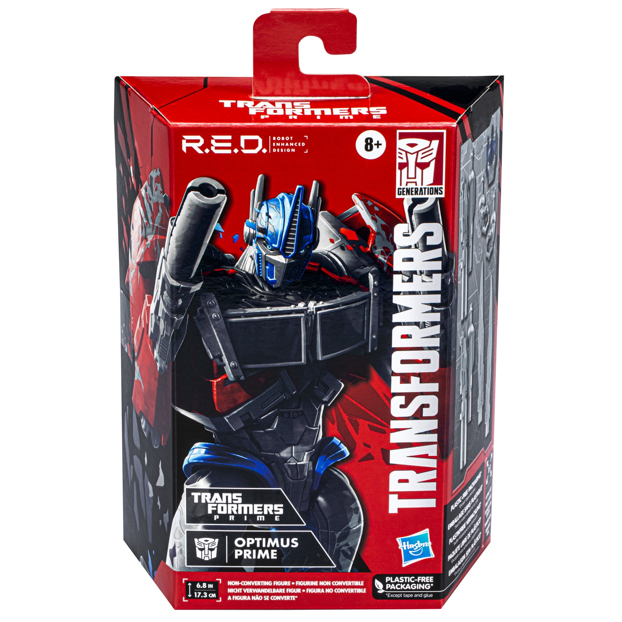 Hasbro Transformers R.E.D. Prime Knock Out Walmart 6 Action