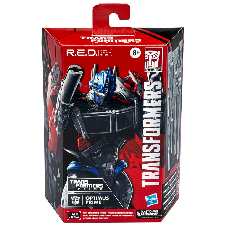 Transformers R.E.D. [Robot Enhanced Design] Optimus Prime Action Figure