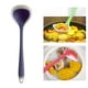 thumbnail image 5 of Cucharón De Sopa Utensilios De Cocina Cuchara Para Servir Cuchara Para Utensilios De Cocina Para Hornear Púrpura Sunnimix Cucharas De Silicona Flexible, 5 of 8