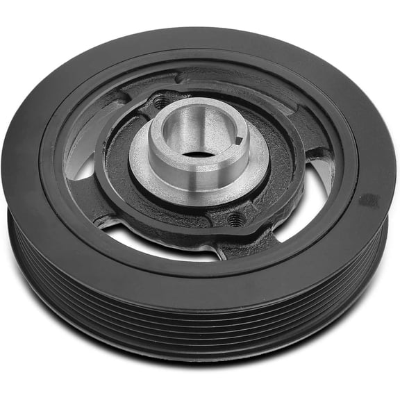 A-Premium Engine Harmonic Balancer Pulley Compatible with Toyota Camry 2002-2009, RAV4 2001-2008, Corolla Matrix 2009-2013, Highlander 2001-2007, Solara 2002-2008 & Scion xB 2008-2015, tC, L4 2.4L