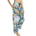 thumbnail image 2 of Junzan Icecream Truck Women'S Pajama Pants Drawstring Comfy Sleep Bottoms With Pockets, 2 of 9