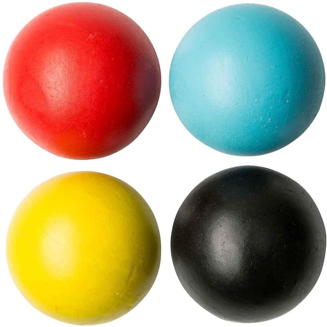 Wooden Croquet with Rackets Balls Gates and Marking Croquet with Rackets Sticks 4-Person Group Croquet Set with Carry Bag