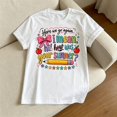 thumbnail image 4 of Here We Go Again Teacher Shirt, I Mean Welcome Back to School T-Shirt, Funny Back to School Gift for Women Teachers, 4 of 6