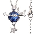 thumbnail image 1 of GOOHOCHY Collar con colgante de luna, estrella, luna y planeta para mujer, 1 of 7