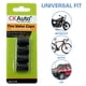 thumbnail image 5 of Tapones para válvulas de neumáticos CKAuto, aluminio anodizado negro, 4 unidades, 5 of 6