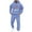 Blue, variant on VBTAPA Mens Christmas Sweatsuit 2 Piece Hoodie Tracksuit Sets Oversized Graphic Hoodies Drawstring Long Pants Jogging Suit Long Sleeve 3D Print Casual Athletic Outfits Prime Sales Army Green XL