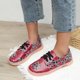 thumbnail image 5 of Zapatos de pescador para mujer, zapatos informales para las cuatro estaciones, zapatillas planas, mocasines de suela suave con flores, sandalias Wmkox8yii nm10450, 5 of 5