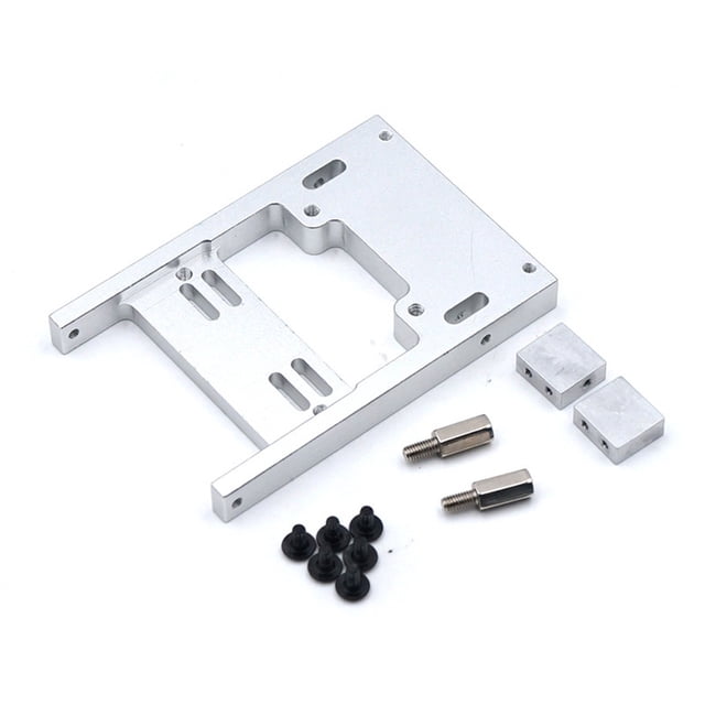 Upgraded Steel Servo Bracket, Fixed Mount Design, Durable Construction, Secure Fit, for RC Cars, Compatible with B14-B24-C14-C24-B16-B36 Models, High-Tech Performance, Robust Automotive