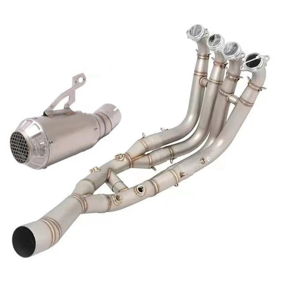 Motorcycle Exhaust Pipe Full Systems Modified Front Link Pipe For BMW S1000RR 2019-2023 S1000R 2021-2023