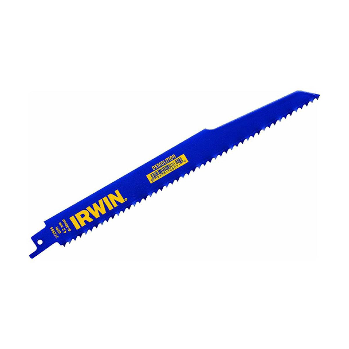 Irwin Hanson HAN372966P5 Hanson 9-Inch Metal Cutting Reciprocating Bi-Metal Blades with 6 TPI (Pack of 5)