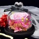 thumbnail image 5 of Un regalo navideño para amantes y amigos. Dentro de la cubierta de vidrio, las flores nunca se desvanecerán, 5 of 6